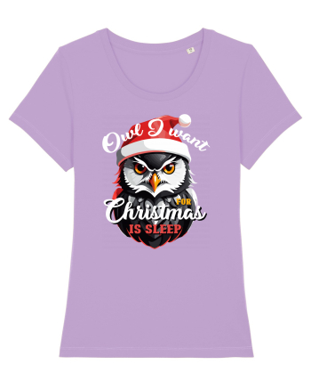 Owl I want for Christmas is sleep Lavender Dawn
