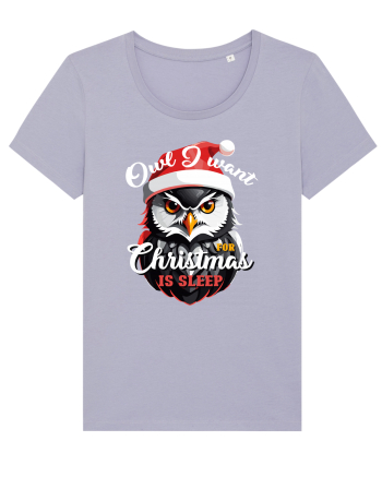 Owl I want for Christmas is sleep Lavender