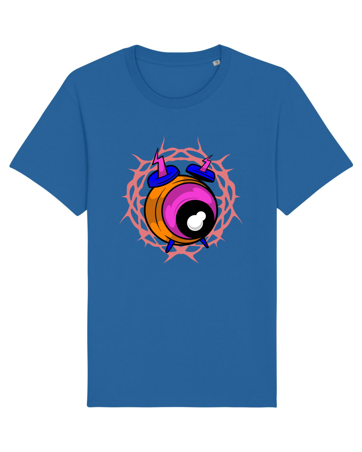 Tricou mânecă scurtă Unisex Rocker Royal Blue