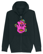 Bored High Five Hanorac cu fermoar Unisex Connector