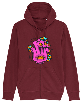Bored High Five Burgundy