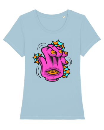 Bored High Five Sky Blue