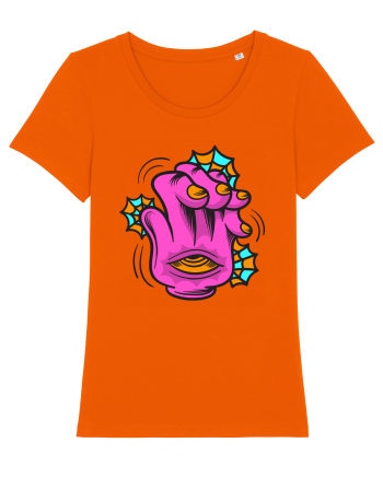 Bored High Five Bright Orange