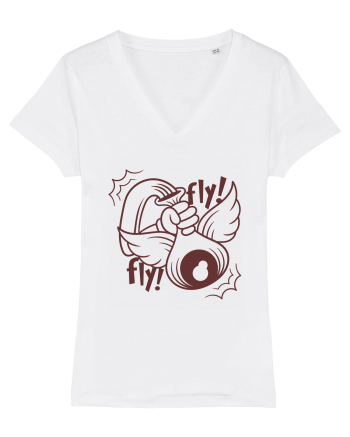 Fly! Fly! White