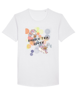 BUBBLE TEA LOVER Tricou mânecă scurtă guler larg Bărbat Skater