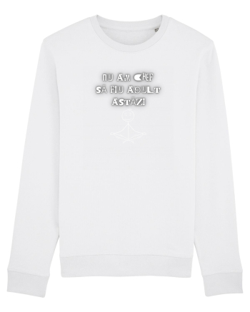 NU AM CHEF SĂ FIU ADULT White