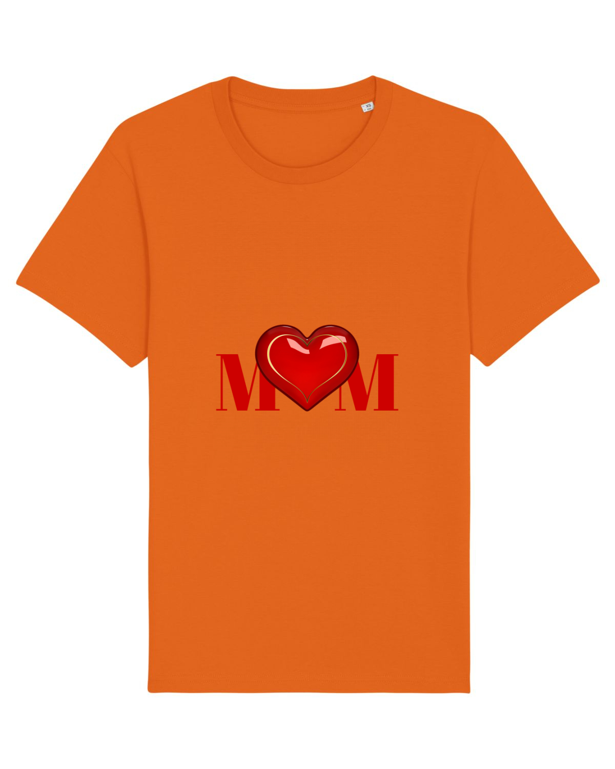 Tricou mânecă scurtă Unisex Rocker Bright Orange