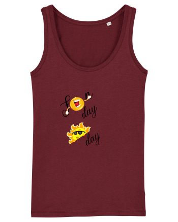 Sunny Funny Sunday  Burgundy