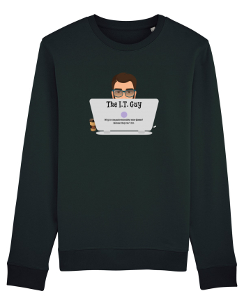 IT Jokes Black