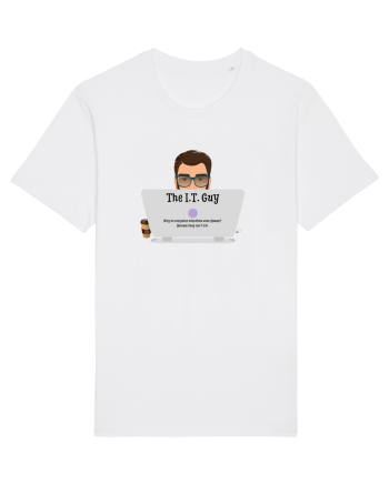 IT Jokes White