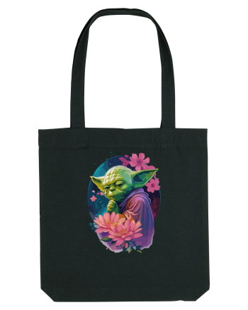 Yoda's Floral Wisdom Black