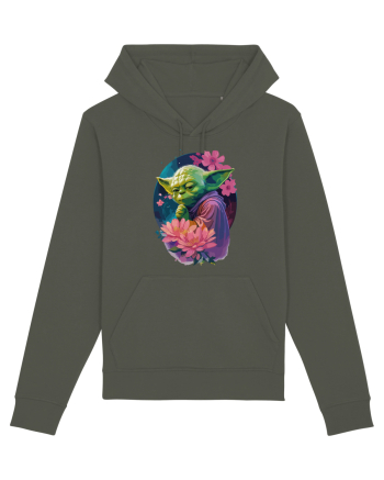 Yoda's Floral Wisdom Khaki