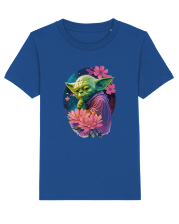 Yoda's Floral Wisdom Majorelle Blue