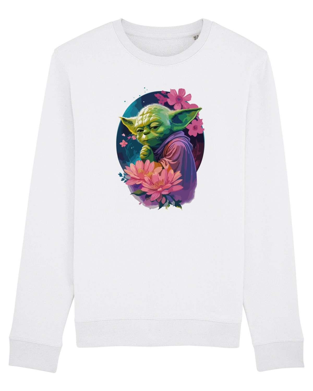 Bluză mânecă lungă Unisex Rise White