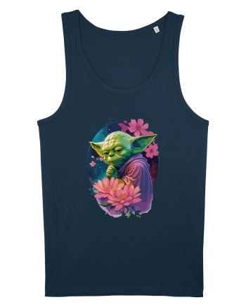 Yoda's Floral Wisdom Navy