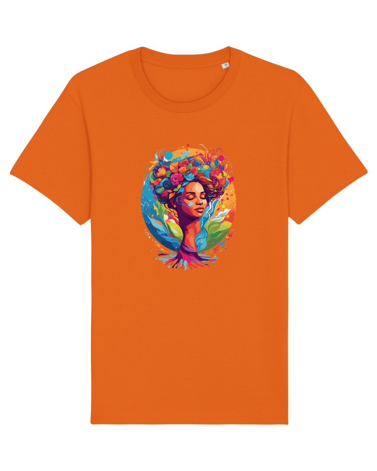 Tricou mânecă scurtă Unisex Rocker Bright Orange