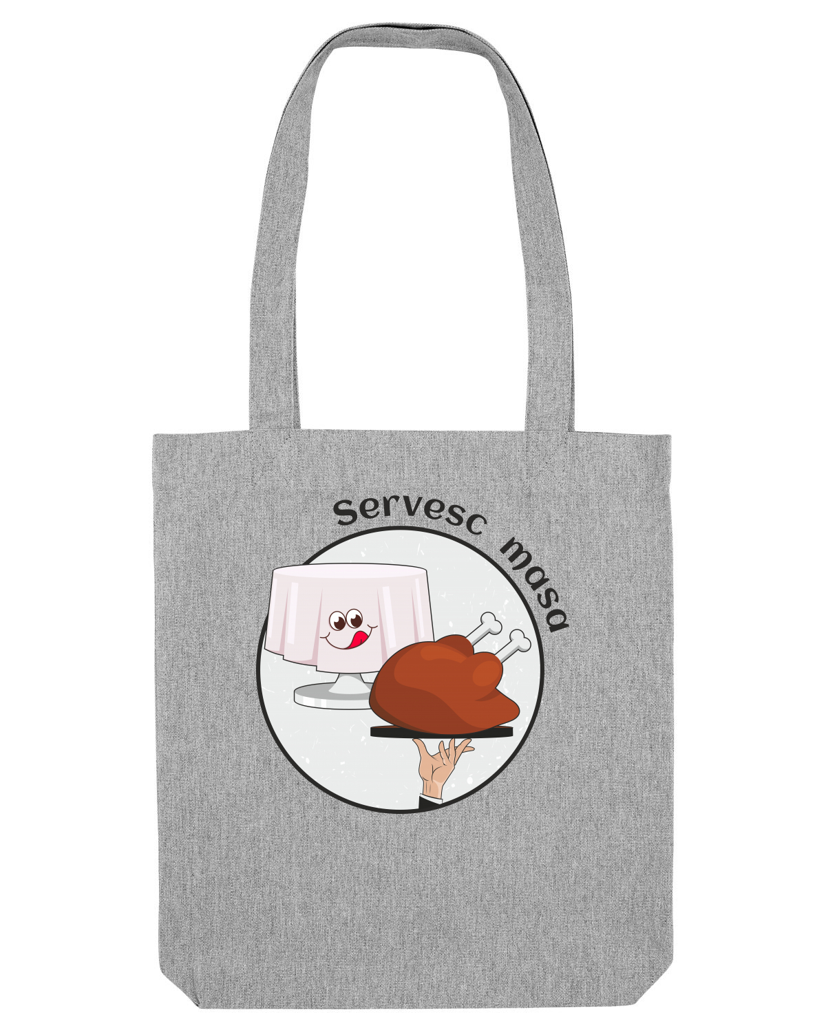 Sacoșă textilă Heather Grey