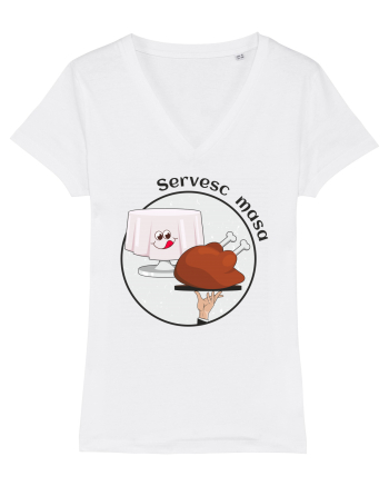 Servesc masa White
