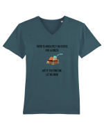 Laaazy Tricou mânecă scurtă guler V Bărbat Presenter