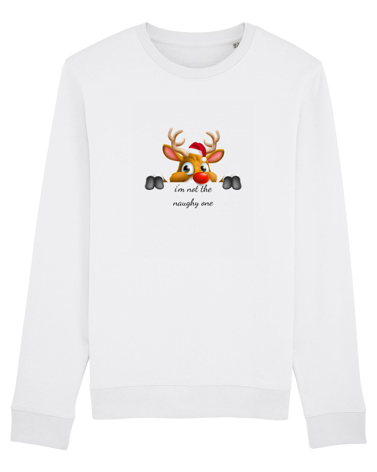 Bluză mânecă lungă Unisex Rise White