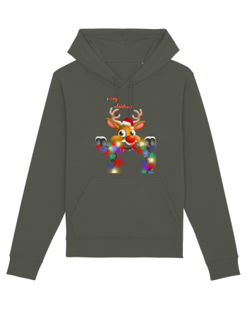 Merry Deery Christmas Khaki