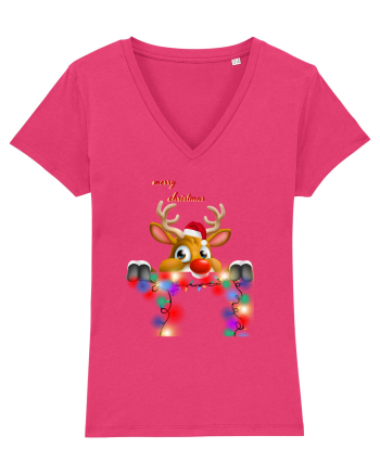 Merry Deery Christmas Raspberry