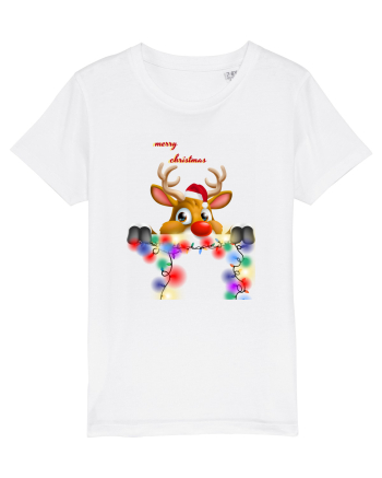 Merry Deery Christmas White