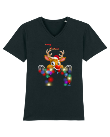 Merry Deery Christmas Black