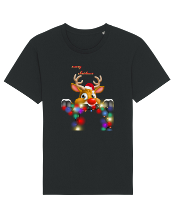 Merry Deery Christmas Black