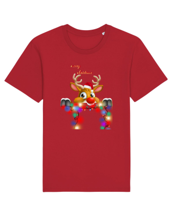 Merry Deery Christmas Red
