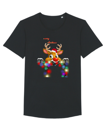 Merry Deery Christmas Black