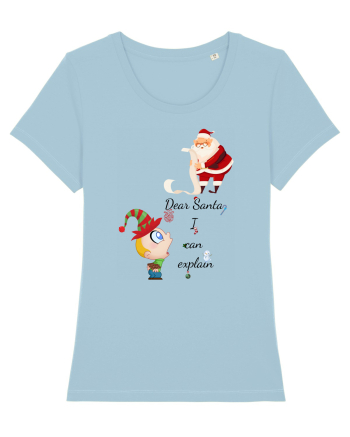 Explain to Santa Sky Blue