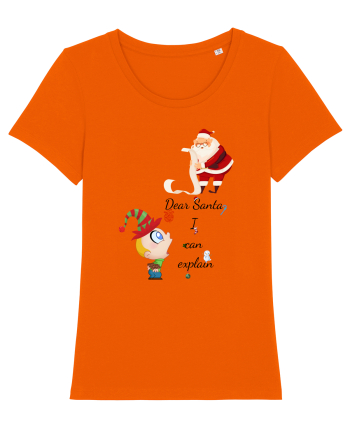 Explain to Santa Bright Orange