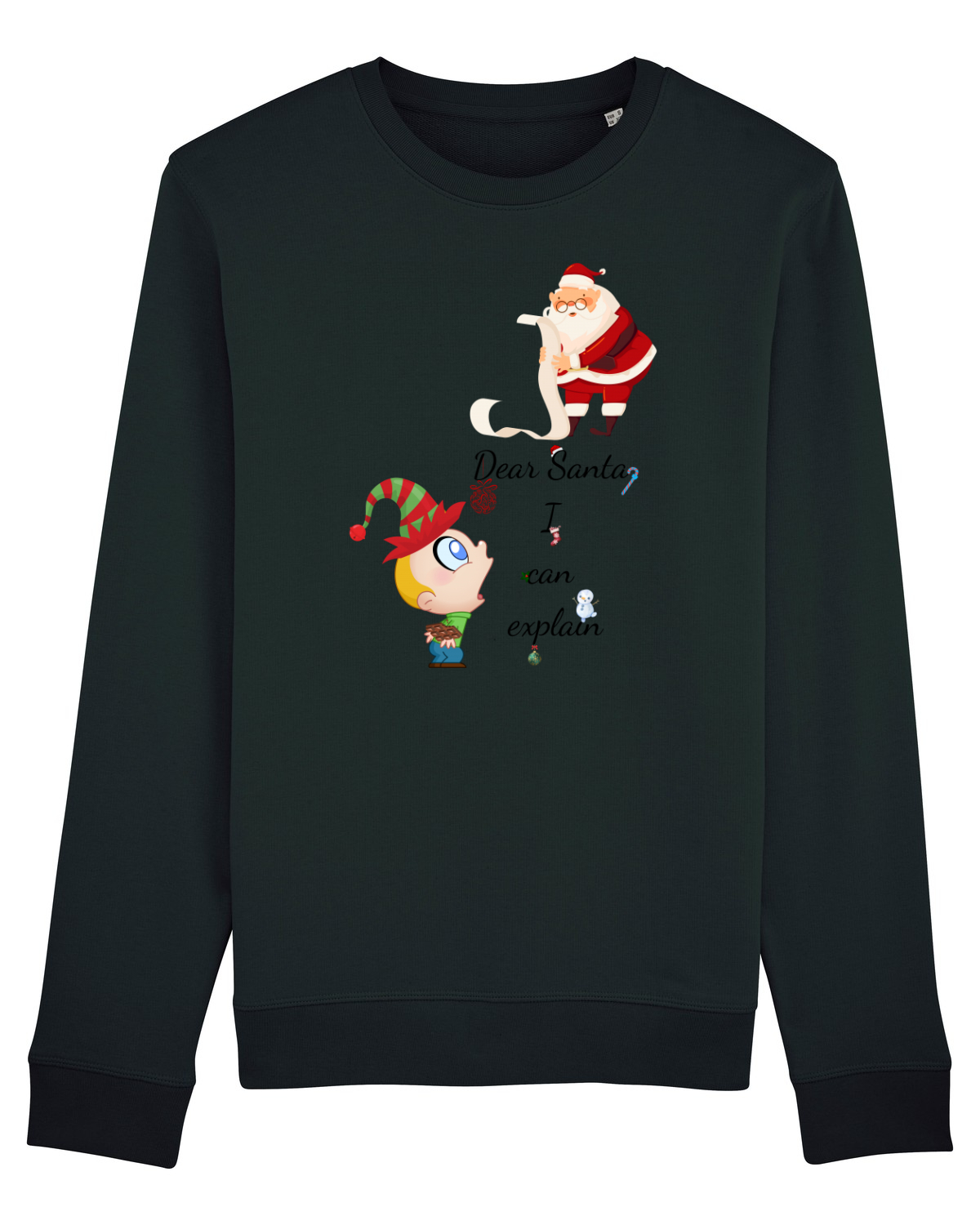 Bluză mânecă lungă Unisex Rise Black