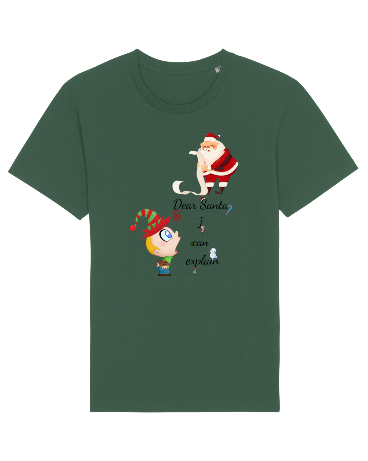 Tricou mânecă scurtă Unisex Rocker Bottle Green