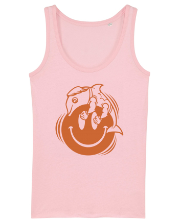 Give Smile Get Hugs Cotton Pink