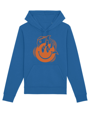 Give Smile Get Hugs Royal Blue