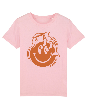 Give Smile Get Hugs Cotton Pink