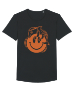Give Smile Get Hugs Tricou mânecă scurtă guler larg Bărbat Skater