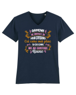 2 CATEGORII DE OAMENI Tricou mânecă scurtă guler V Bărbat Presenter