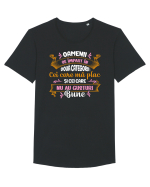 2 CATEGORII DE OAMENI Tricou mânecă scurtă guler larg Bărbat Skater