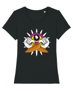 I Spy You Tricou mânecă scurtă guler larg fitted Damă Expresser