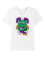 Jumping Pouch Tricou mânecă scurtă guler V Bărbat Presenter