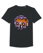 Low Beat Low Life Tricou mânecă scurtă guler larg Bărbat Skater