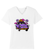 Mad Driver Tricou mânecă scurtă guler V Bărbat Presenter