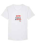 Ajutor! Tricou mânecă scurtă guler larg Bărbat Skater