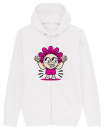 Mad Flower Hanorac cu fermoar Unisex Connector