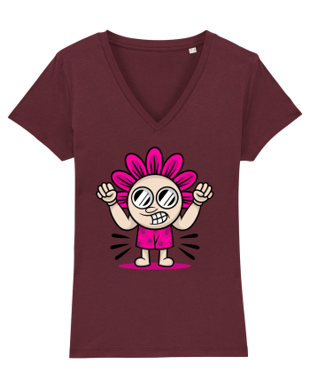 Mad Flower Burgundy