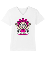 Mad Flower Tricou mânecă scurtă guler V Bărbat Presenter