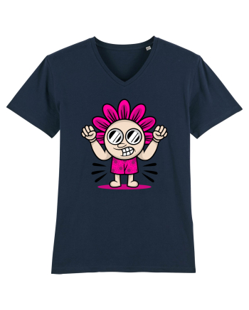 Mad Flower French Navy
